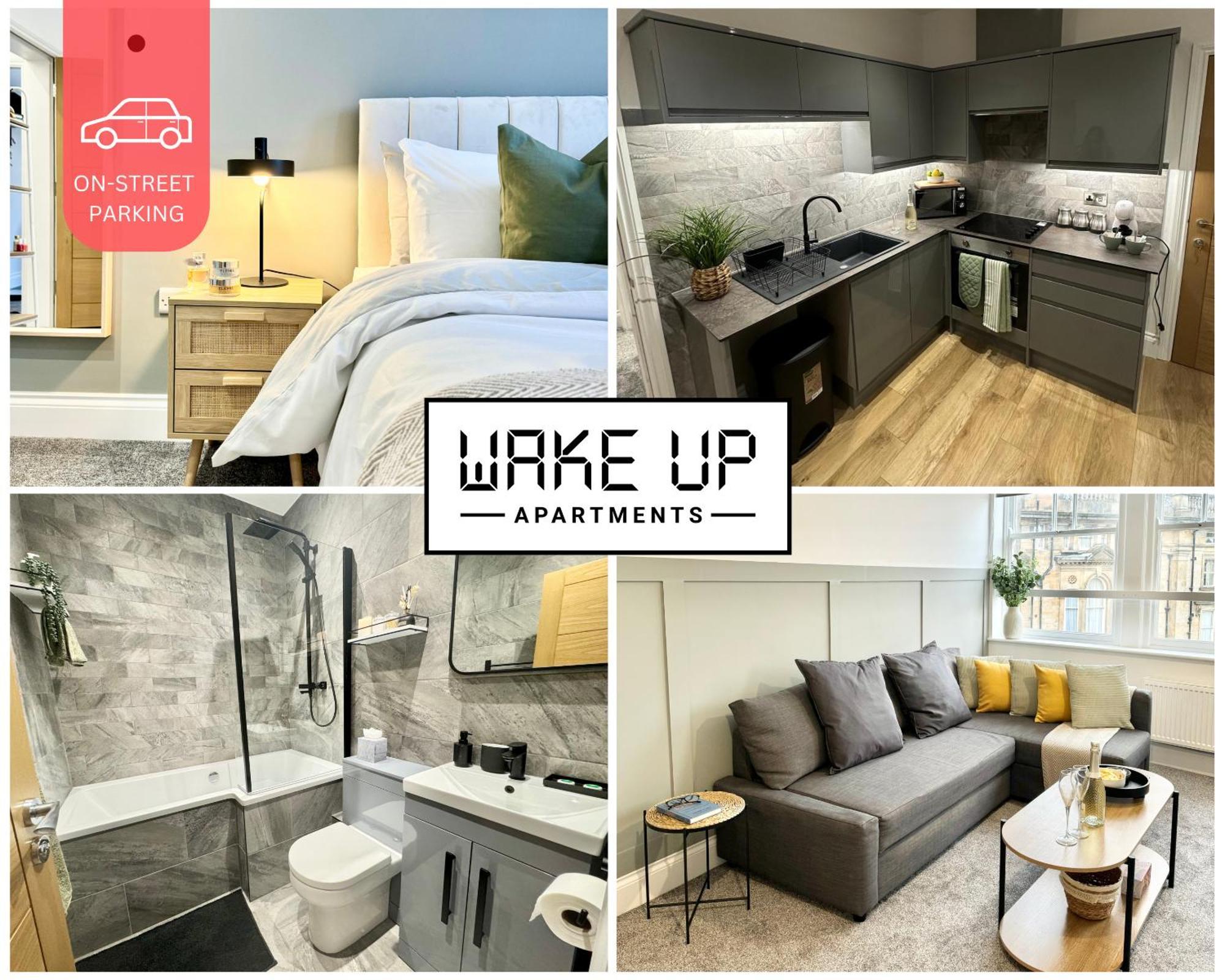 The Yorkshire Crown - Luxury Apartment - Free Parking Nearby Harrogate Rom bilde