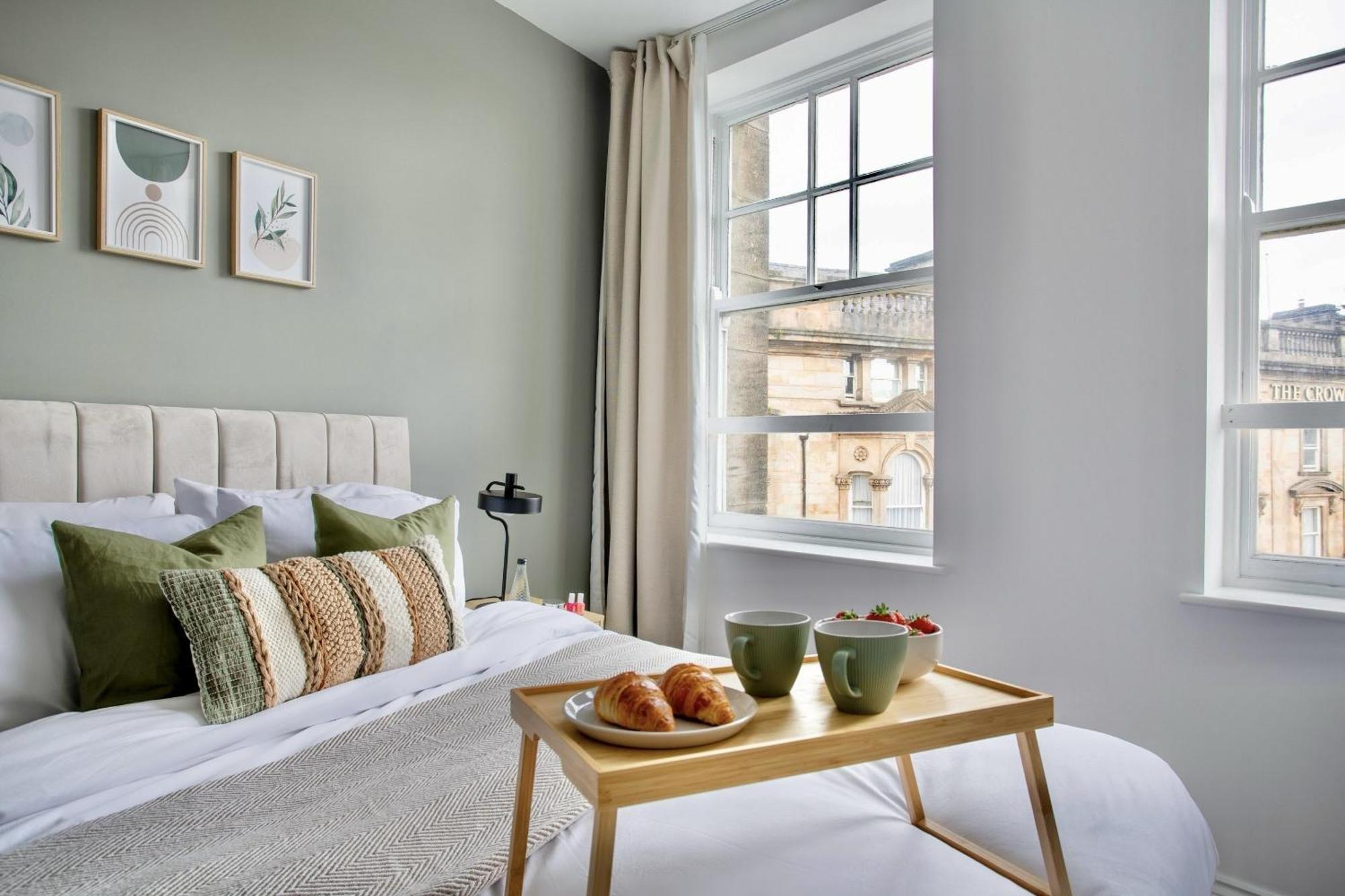 The Yorkshire Crown - Luxury Apartment - Free Parking Nearby Harrogate Eksteriør bilde
